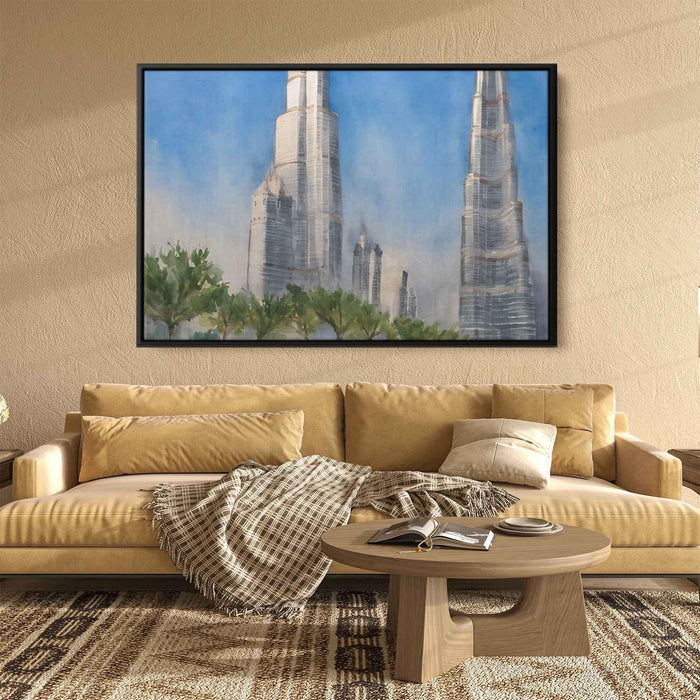 Watercolor Burj Khalifa #118 - Kanvah