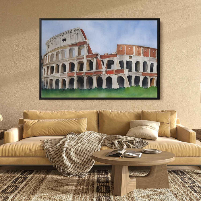 Watercolor Colosseum #117 - Kanvah