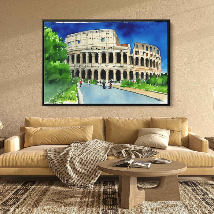 Watercolor Colosseum #124 - Kanvah