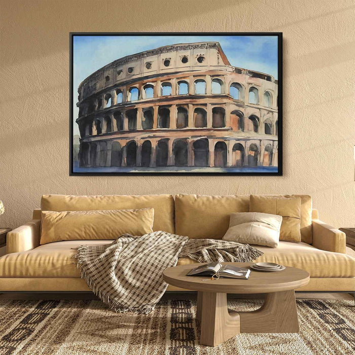 Watercolor Colosseum #126 - Kanvah