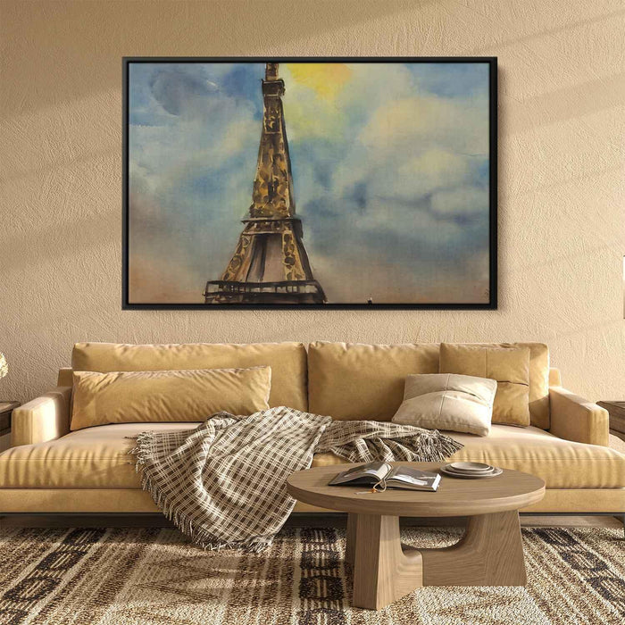 Watercolor Eiffel Tower #126 - Kanvah