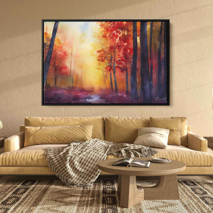 Watercolor Forest #127 - Kanvah