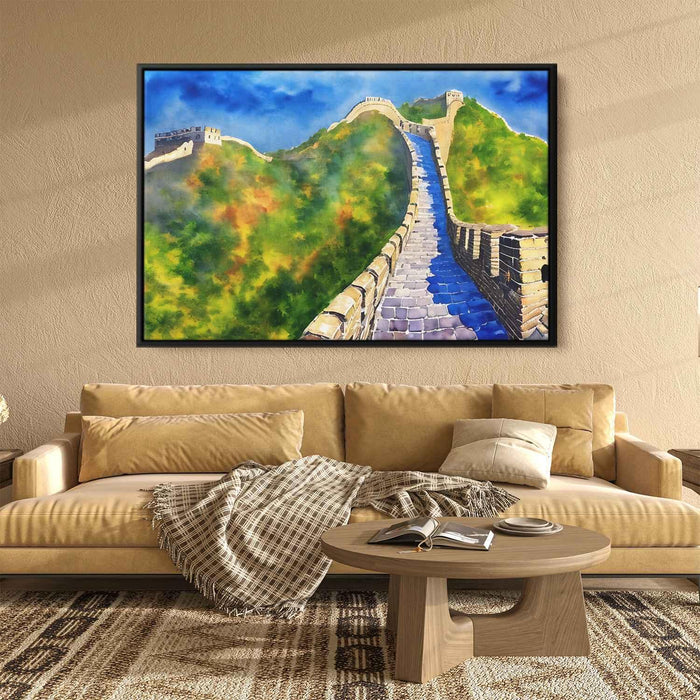 Watercolor Great Wall of China #107 - Kanvah