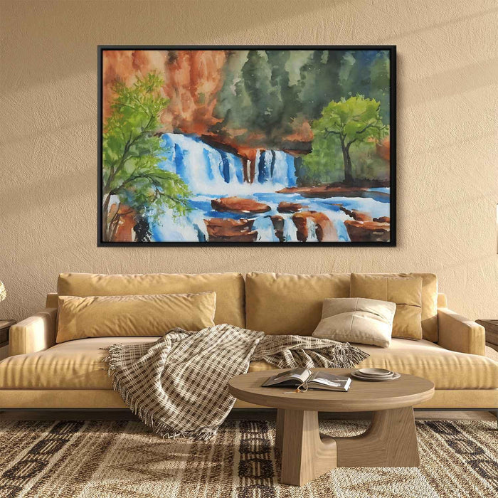Watercolor Havasu Falls #133 - Kanvah