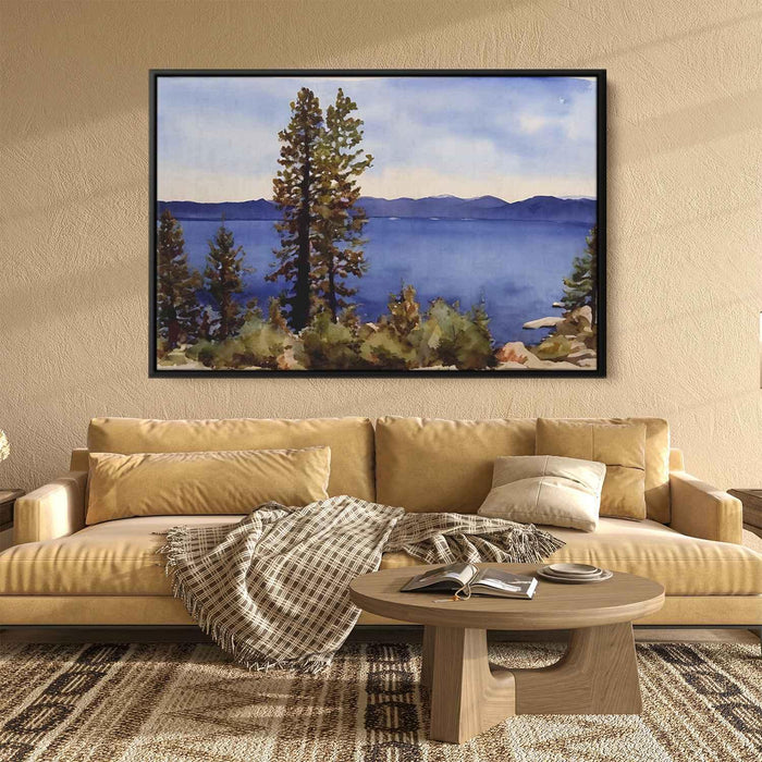 Watercolor Lake Tahoe #114 - Kanvah