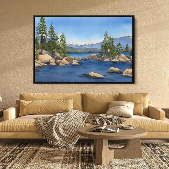 Watercolor Lake Tahoe #127 - Kanvah