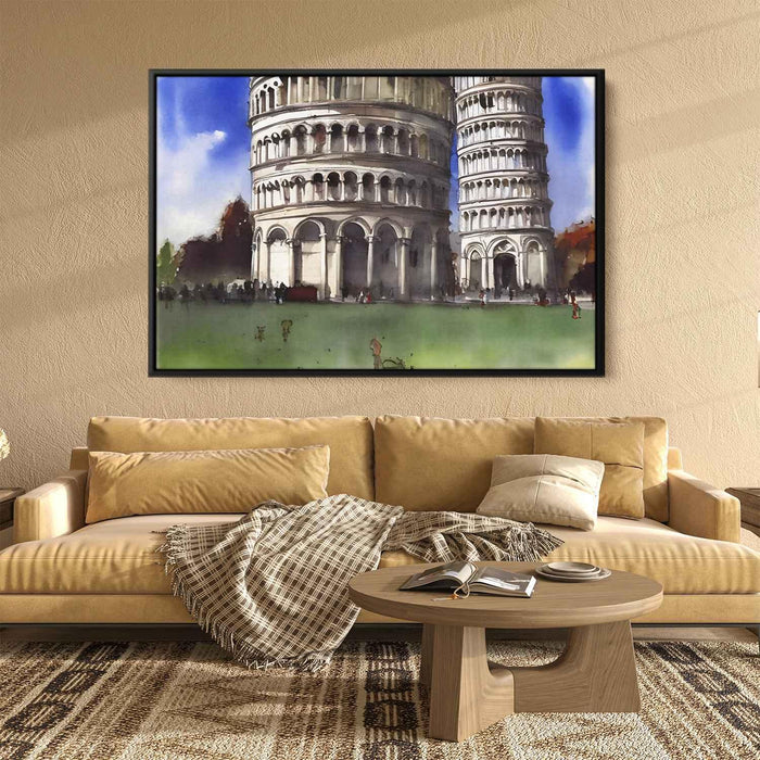 Watercolor Leaning Tower of Pisa #107 - Kanvah