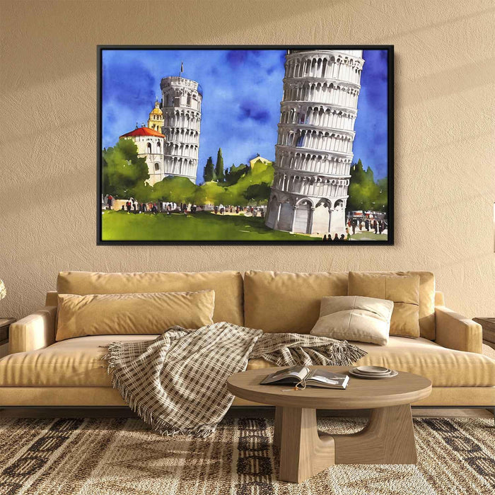 Watercolor Leaning Tower of Pisa #117 - Kanvah