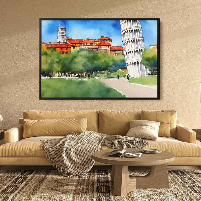 Watercolor Leaning Tower of Pisa #124 - Kanvah