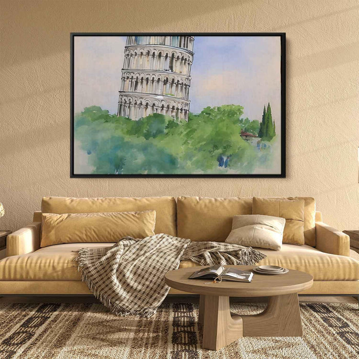 Watercolor Leaning Tower of Pisa #135 - Kanvah