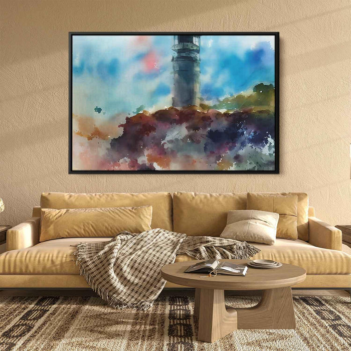 Watercolor Lighthouse #111 - Kanvah