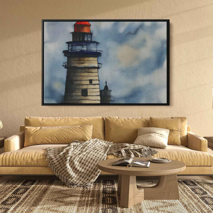 Watercolor Lighthouse #118 - Kanvah