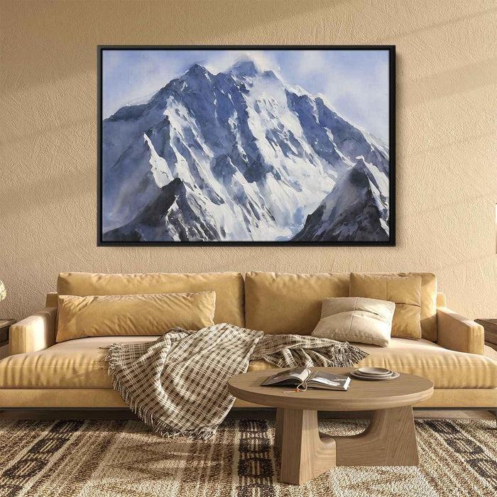 Watercolor Mount Everest #118 - Kanvah