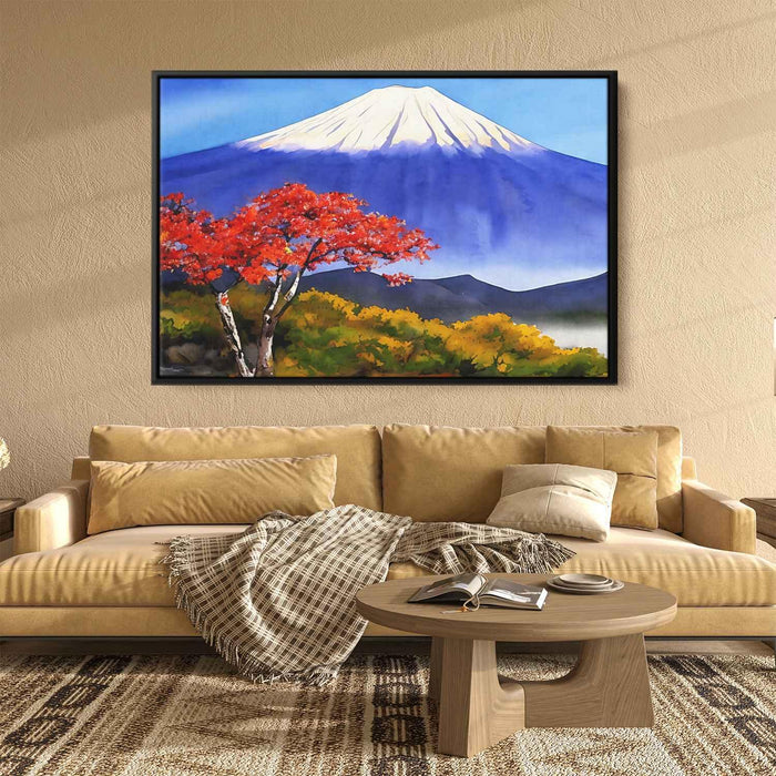 Watercolor Mount Fuji #128 - Kanvah