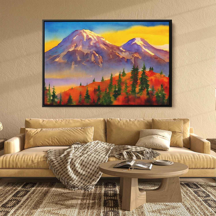 Watercolor Mount Rainier #114 - Kanvah