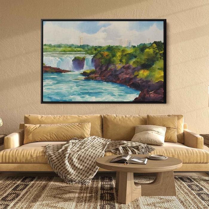 Watercolor Niagara Falls #128 - Kanvah