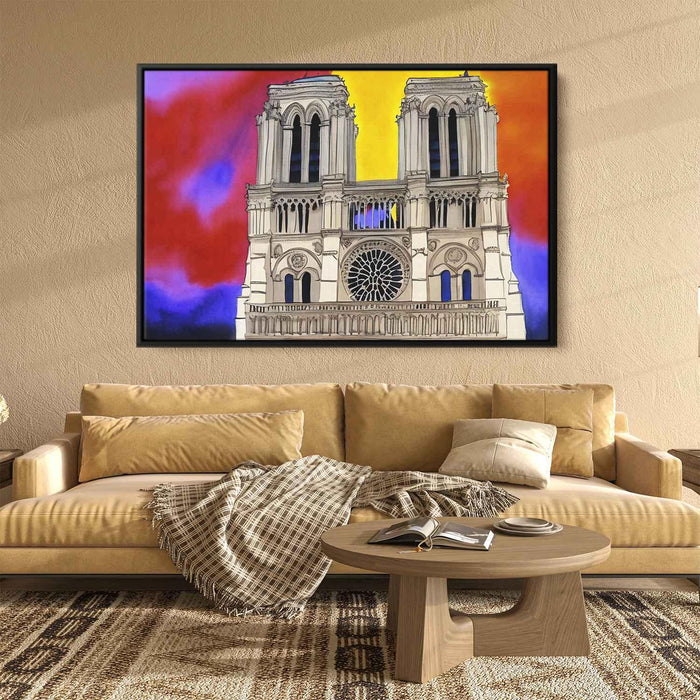 Watercolor Notre Dame Cathedral #124 - Kanvah