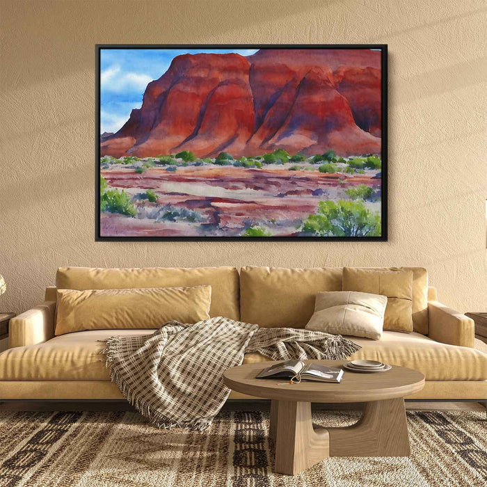 Watercolor Painted Desert #133 - Kanvah