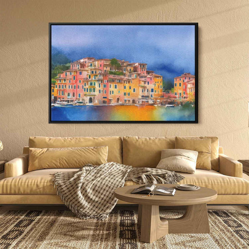 Watercolor Portofino #114 - Kanvah