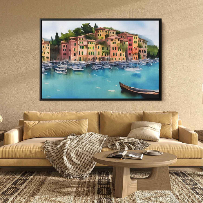 Watercolor Portofino #135 - Kanvah