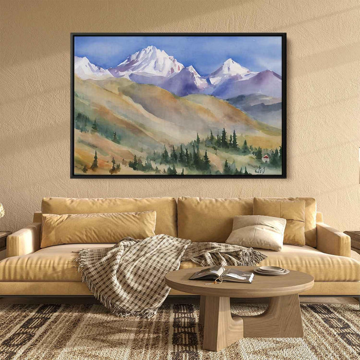 Watercolor Rocky Mountains #111 - Kanvah