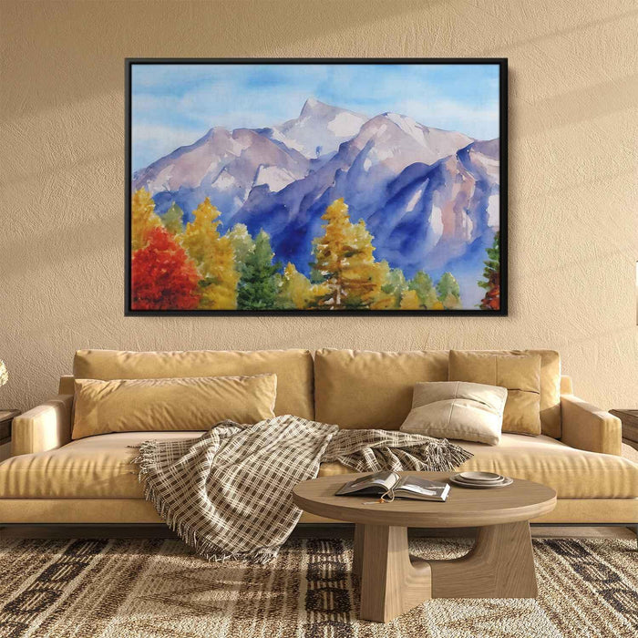 Watercolor Rocky Mountains #118 - Kanvah