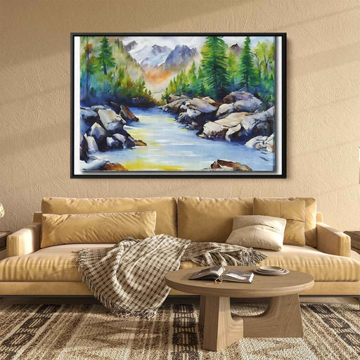 Watercolor Rocky Mountains #135 - Kanvah