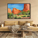 Watercolor Sedona Red Rocks #126 - Kanvah