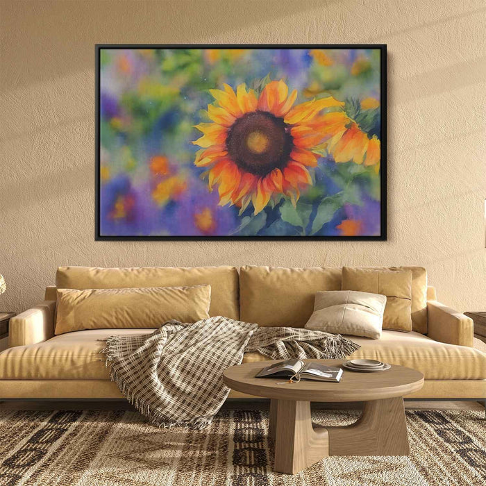 Watercolor Sunflower #133 - Kanvah