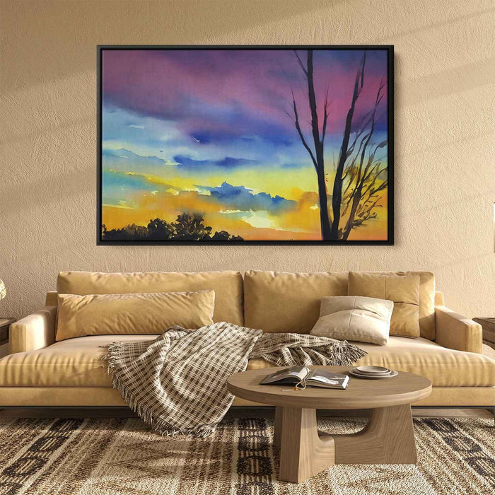 Watercolor Sunset #142 - Kanvah