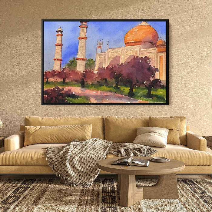 Watercolor Taj Mahal #103 - Kanvah