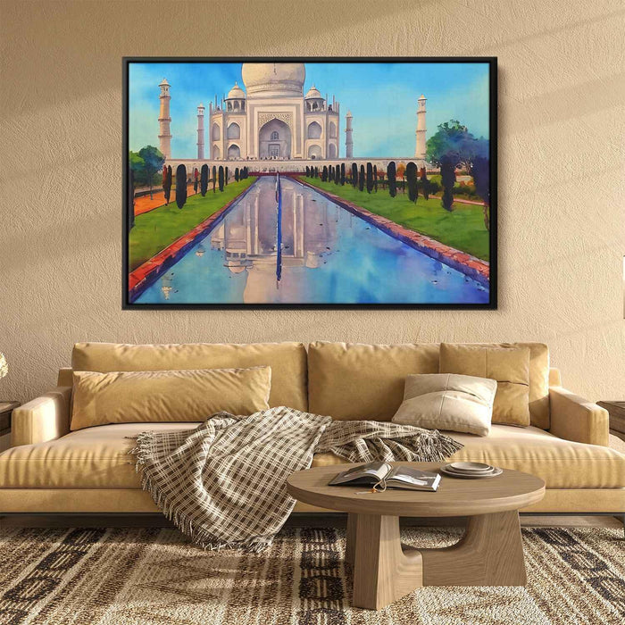 Watercolor Taj Mahal #127 - Kanvah