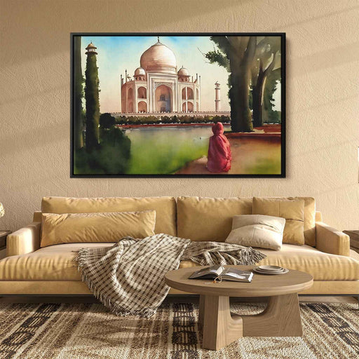 Watercolor Taj Mahal #128 - Kanvah