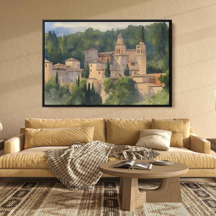 Watercolor Alhambra #107 - Kanvah