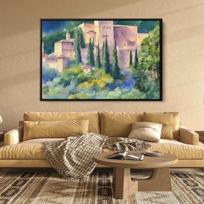 Watercolor Alhambra #126 - Kanvah