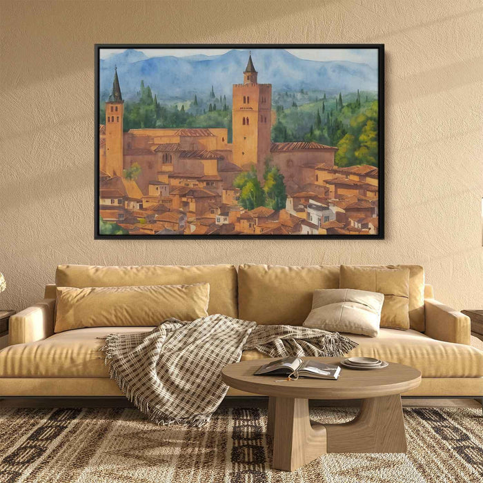 Watercolor Alhambra #128 - Kanvah