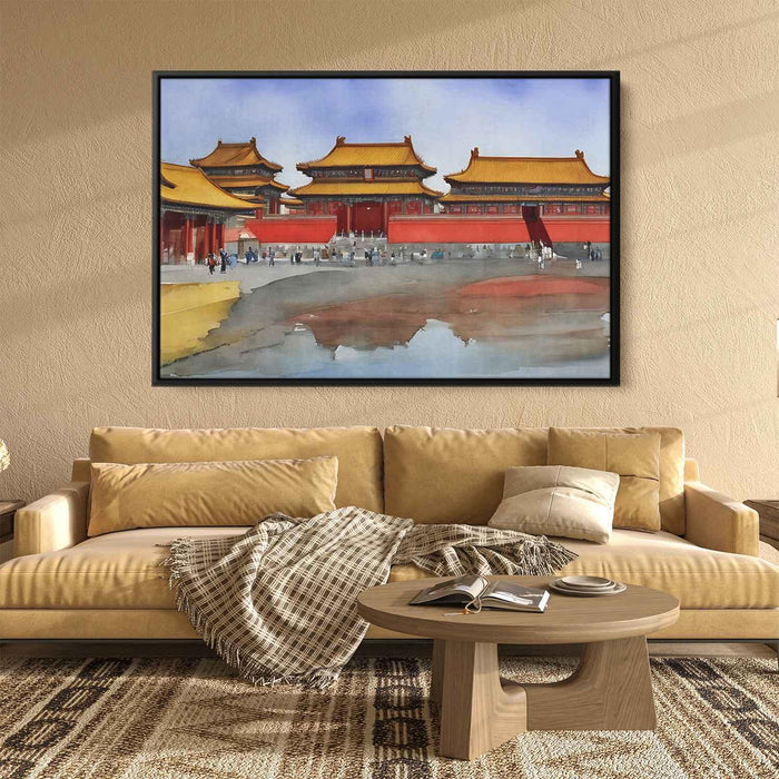 Watercolor Forbidden City #107 - Kanvah