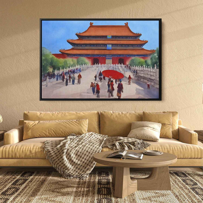 Watercolor Forbidden City #124 - Kanvah