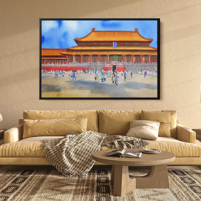 Watercolor Forbidden City #126 - Kanvah