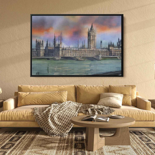 Watercolor Palace of Westminster #111 - Kanvah