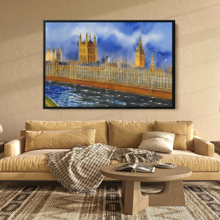 Watercolor Palace of Westminster #114 - Kanvah