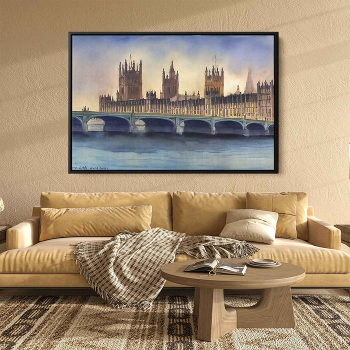 Watercolor Palace of Westminster #118 - Kanvah