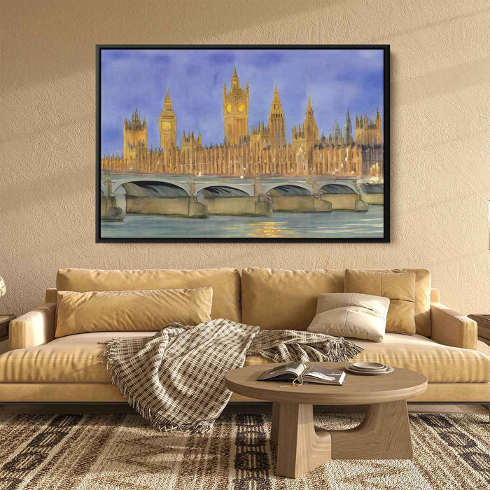 Watercolor Palace of Westminster #124 - Kanvah