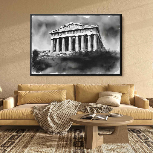 Watercolor Parthenon #128 - Kanvah