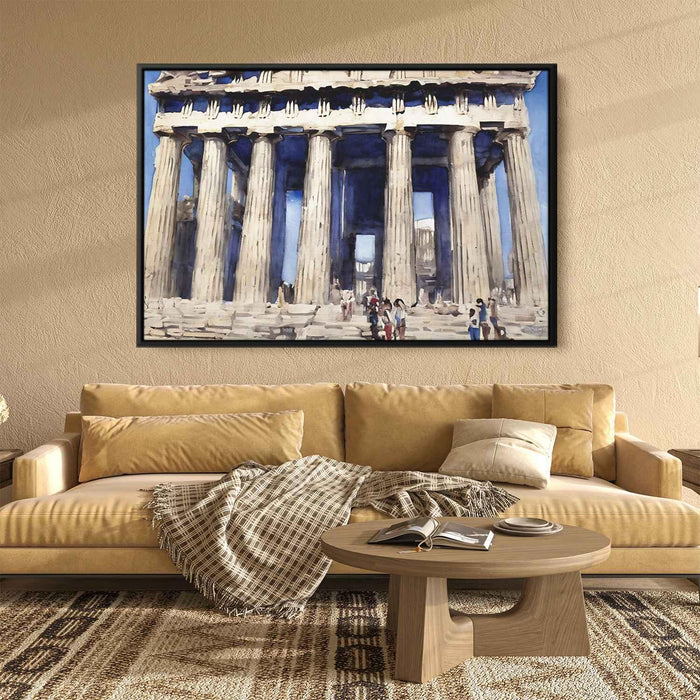 Watercolor Parthenon #134 - Kanvah