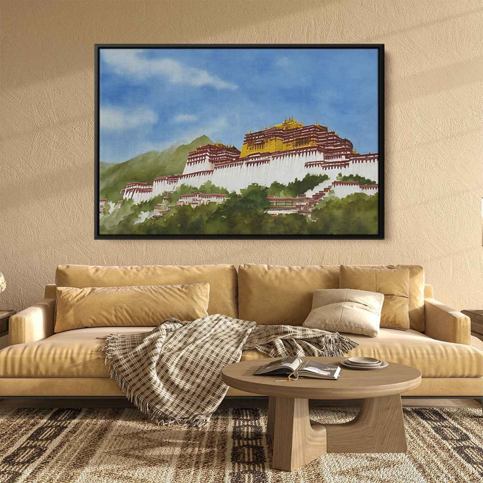 Watercolor Potala Palace #107 - Kanvah