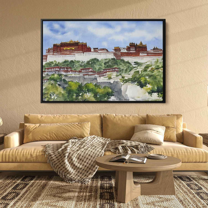 Watercolor Potala Palace #111 - Kanvah
