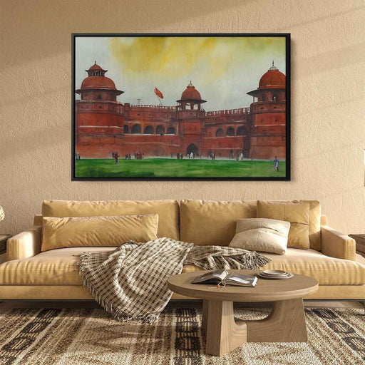 Watercolor Red Fort #133 - Kanvah