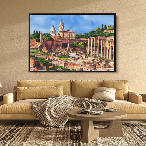 Watercolor Roman Forum #133 - Kanvah