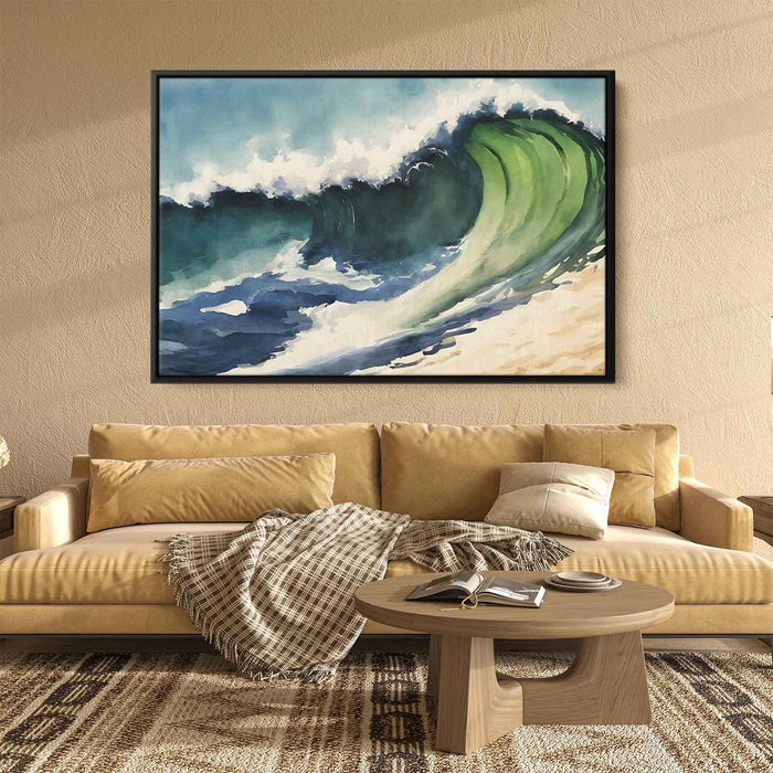 Watercolor Wave #117 - Kanvah
